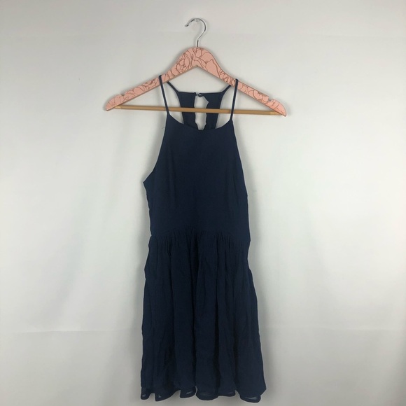 Women's Altar’d State Navy Blue Sleeveless Tank Mini Dress Size Small - Picture 1 of 5